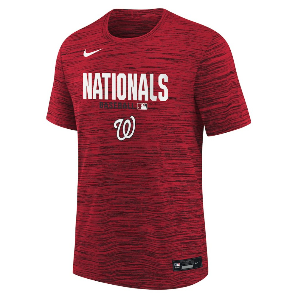 Washington Nationals Nike Youth Authentic Collection Velocity Dri-FIT T-Shirt Online