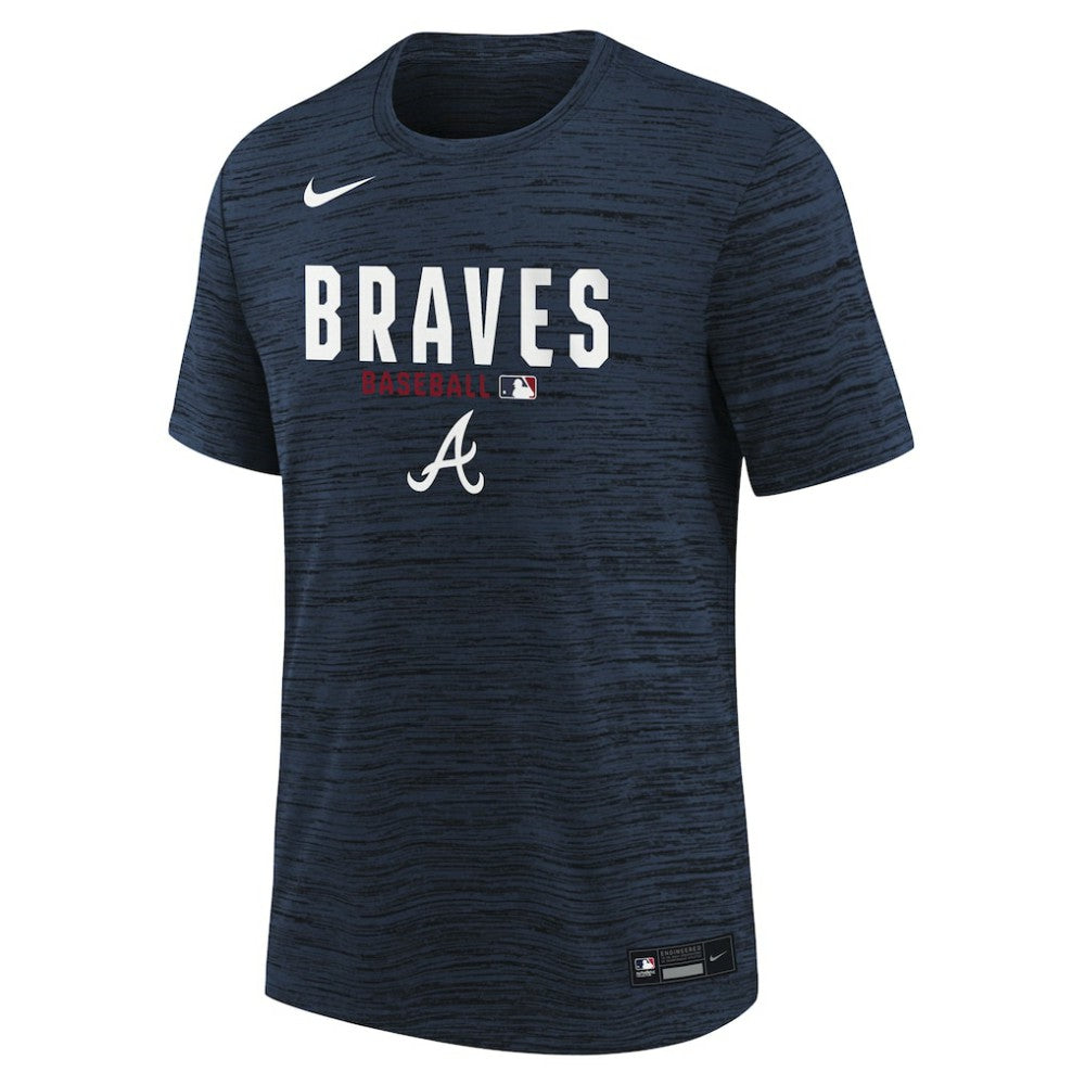 Atlanta Braves Nike Youth Authentic Collection Velocity Dri-FIT T-Shirt Sale