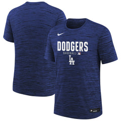 Los Angeles Dodgers Nike Youth Authentic Collection Velocity Dri-FIT T-Shirt Discount