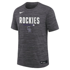 Colorado Rockies Nike Youth Authentic Collection Velocity Dri-FIT T-Shirt for sale