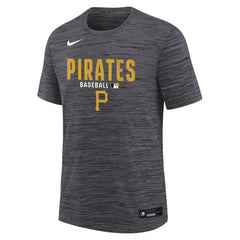 Pittsburgh Pirates Nike Youth Authentic Collection Velocity Dri-FIT T-Shirt Near Me