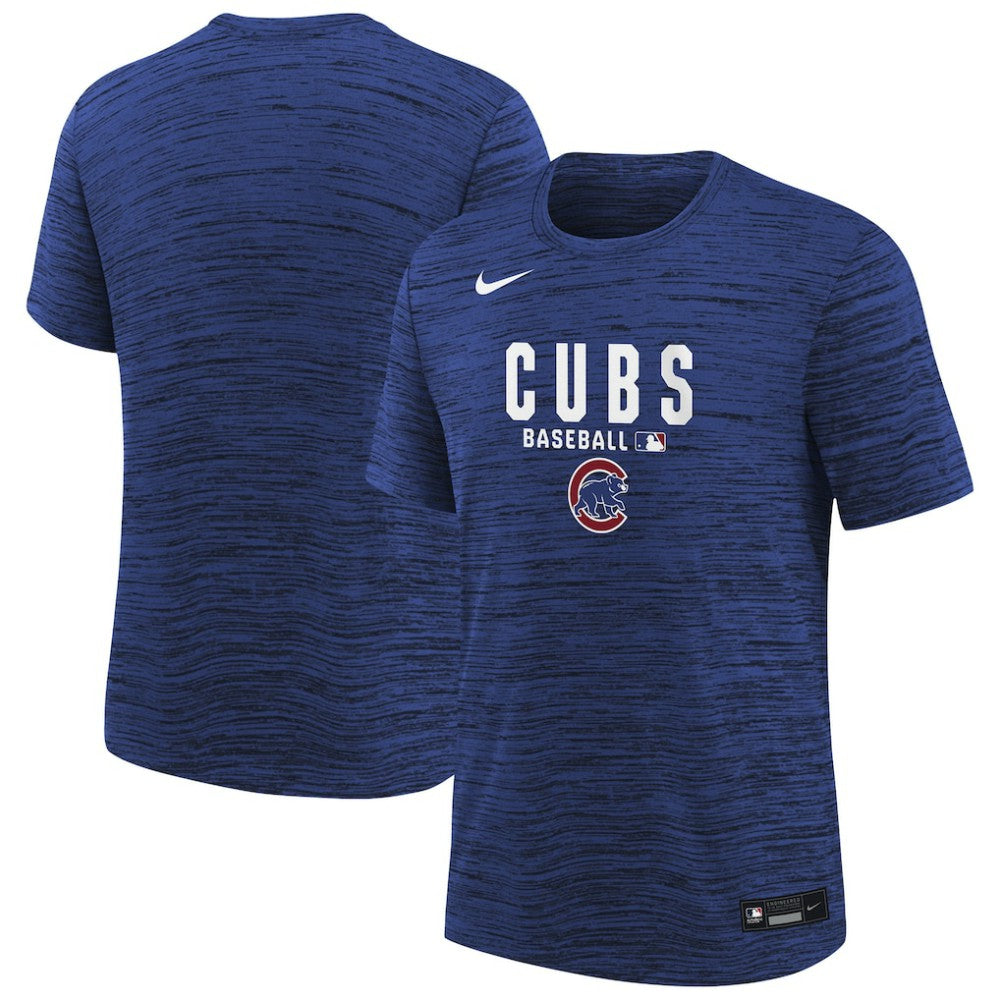 Chicago Cubs Nike Youth Authentic Collection Velocity Dri-FIT T-Shirt Outlet