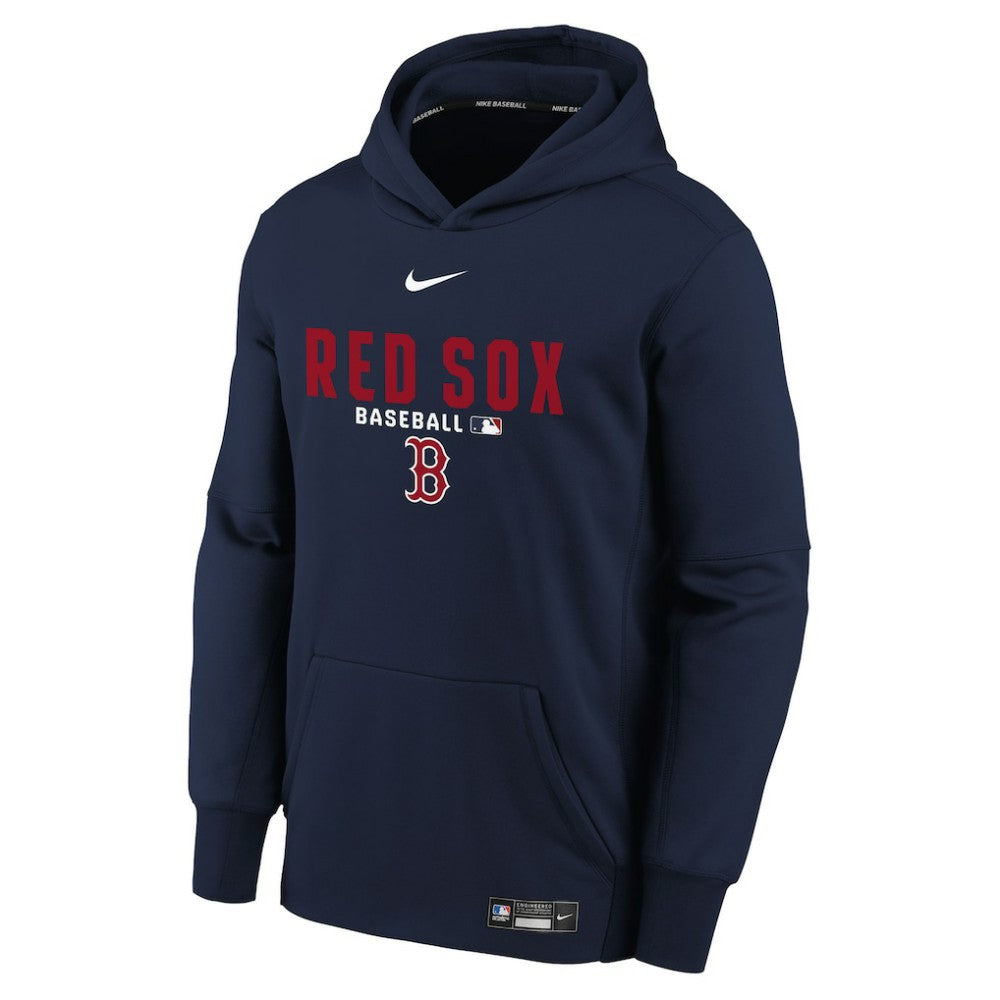 Boston Red Sox Nike Youth Authentic Collection Therma-FIT Hoodie Discount