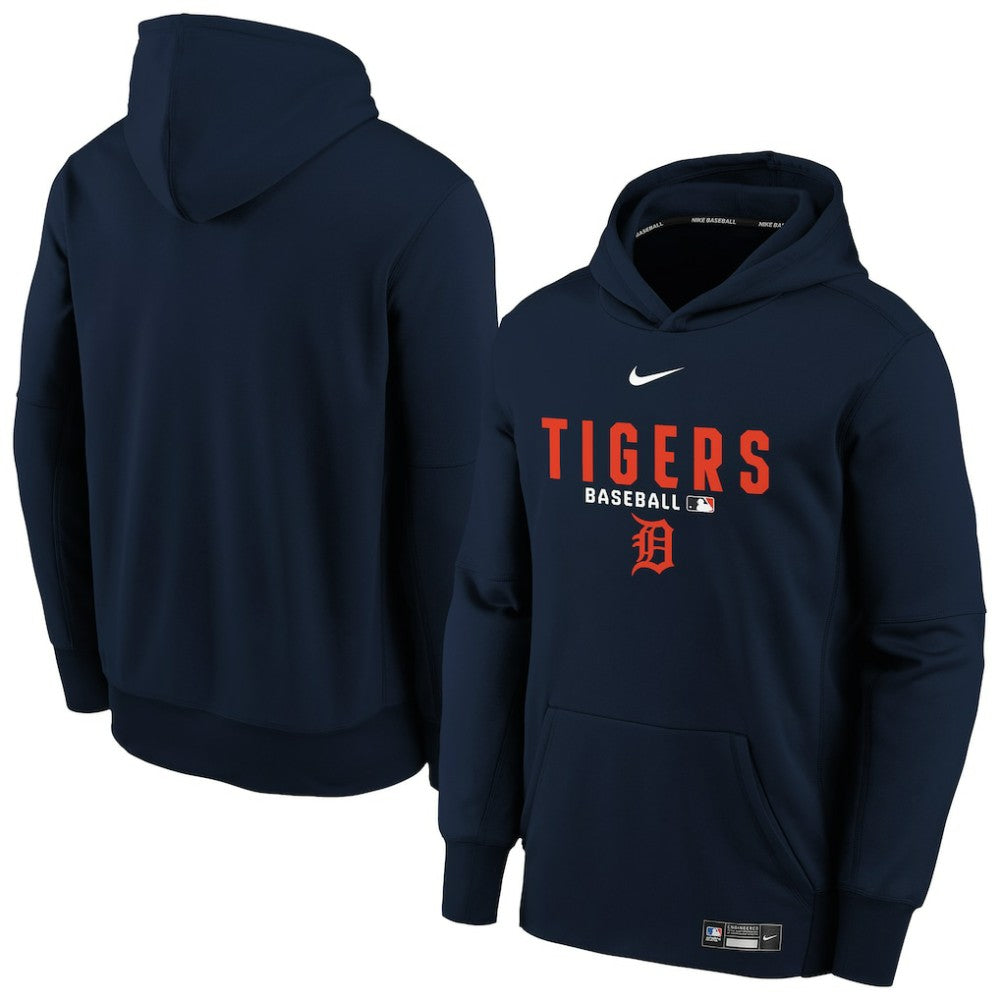 Detroit Tigers Nike Youth Authentic Collection Therma-FIT Hoodie Sale