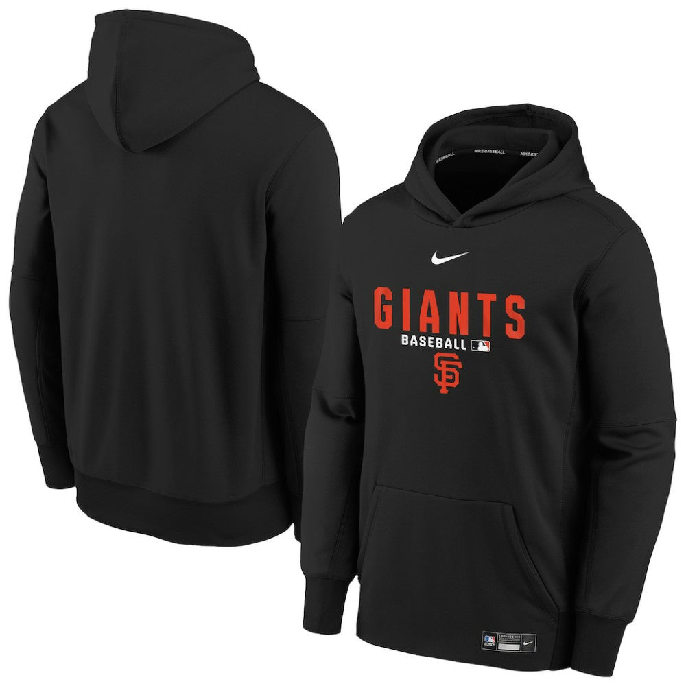 San Francisco Giants Nike Youth Authentic Collection Therma-FIT Hoodie Outlet