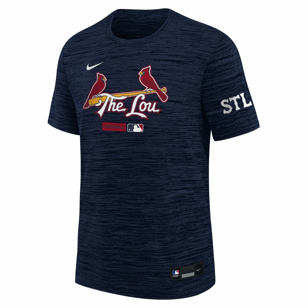St. Louis Cardinals Nike Youth City Connect Authentic Collection Velocity Dri-FIT T-Shirt Near Me