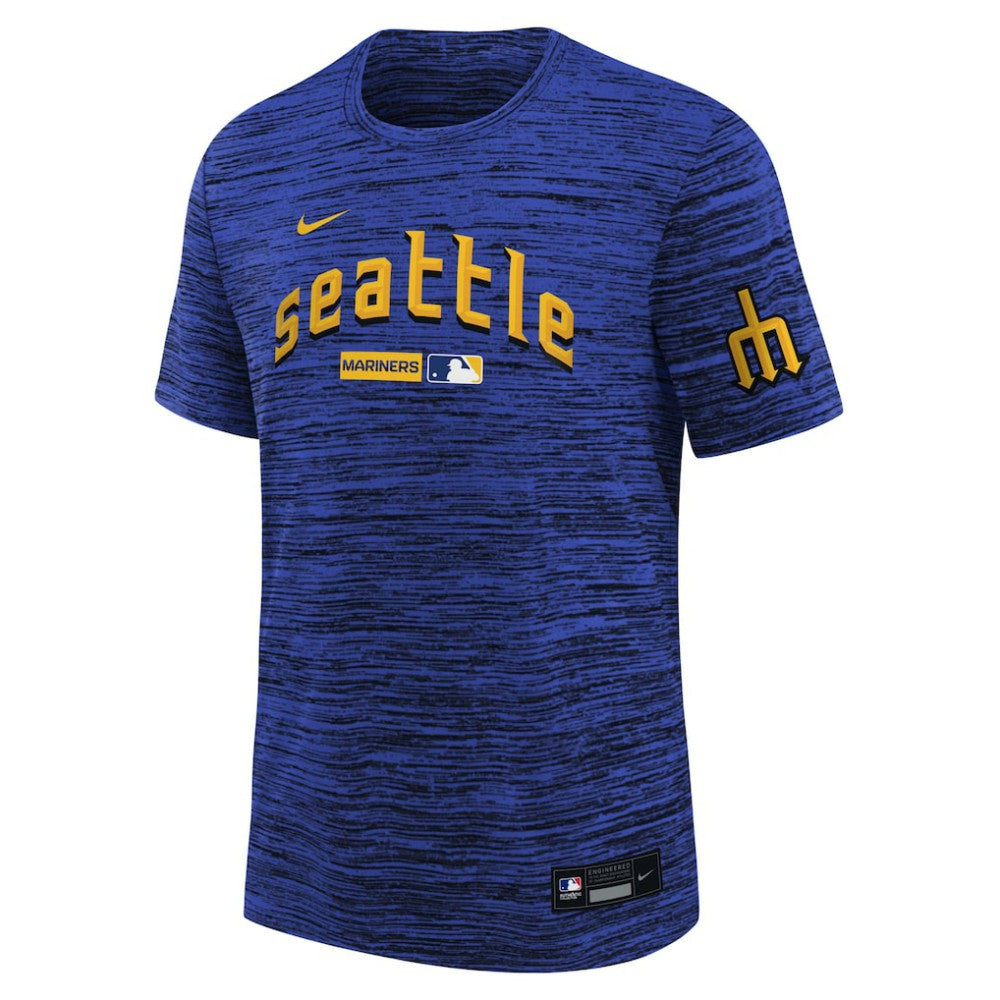 Seattle Mariners Nike Youth City Connect Authentic Collection Velocity Dri-FIT T-Shirt Outlet