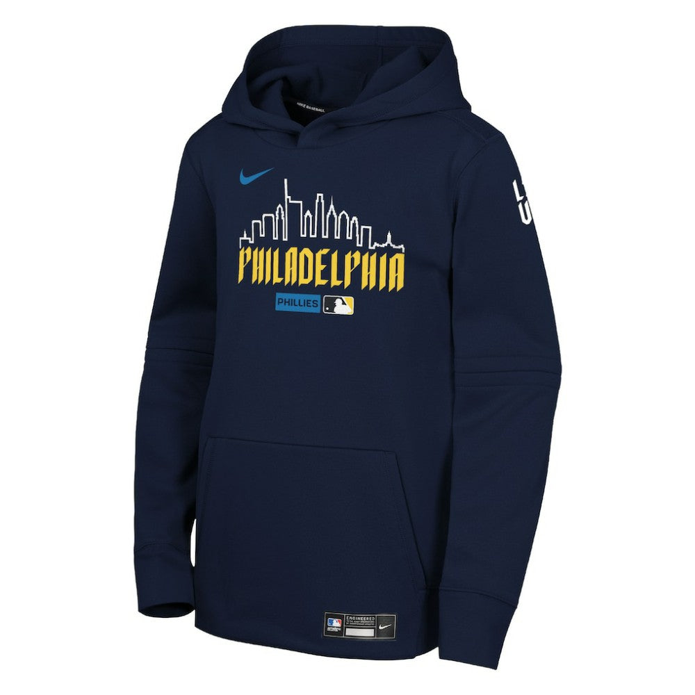Philadelphia Phillies Nike Youth Authentic Collection City Connect Therma-FIT Hoodie for sale