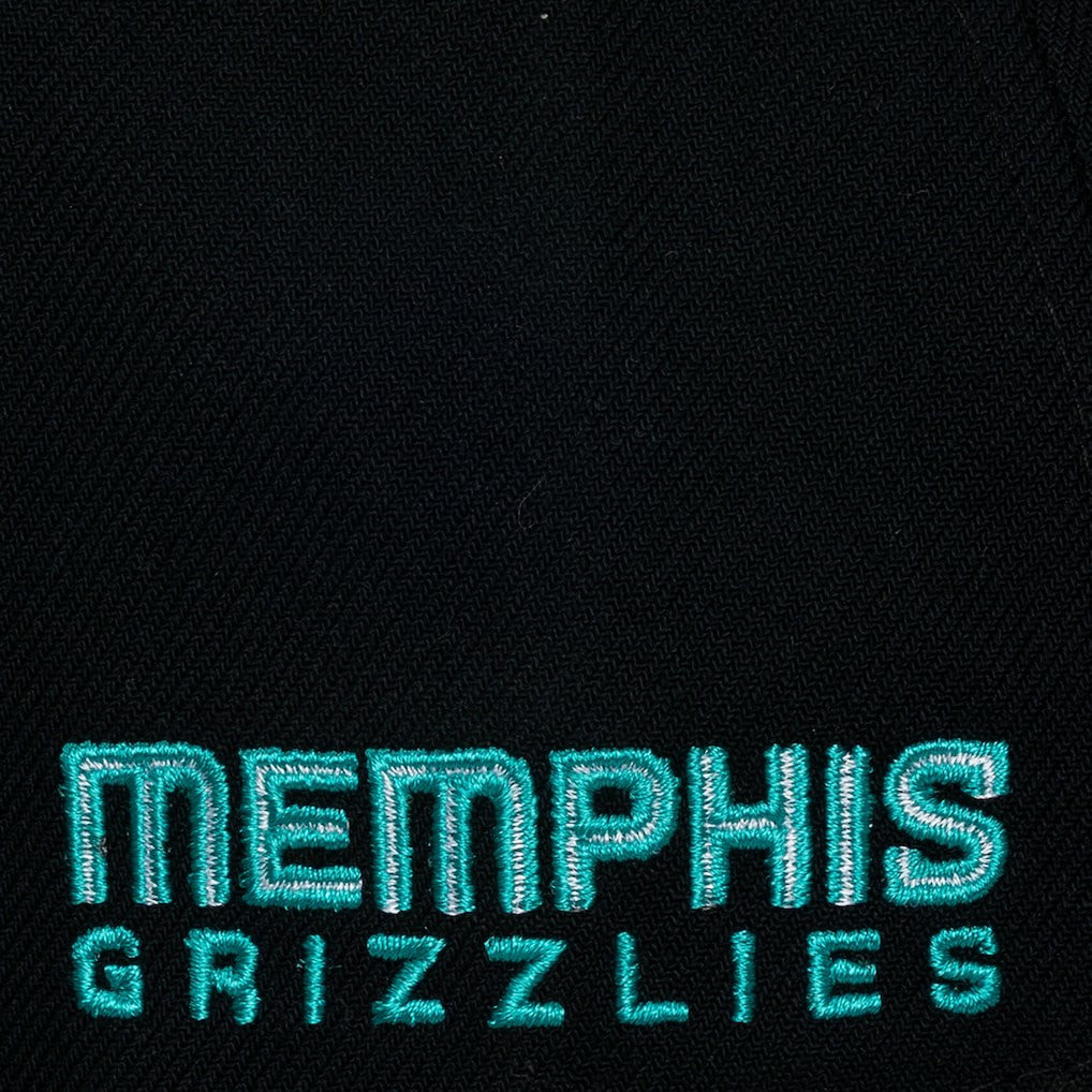 Mitchell & Ness Memphis Grizzlies Hardwood Classics Legendary Away Pro-Pinch Adjustable Hat Black