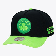 Mitchell & Ness Boston Celtics Hardwood Classics Legendary Away Pro-Pinch Adjustable Hat Black