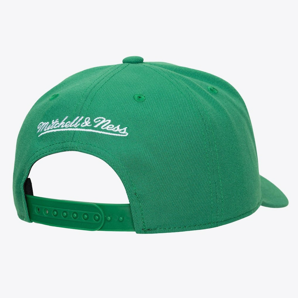 Mitchell & Ness Boston Celtics Legendary Home Pro Pinch Snapback Hat Kelly Green