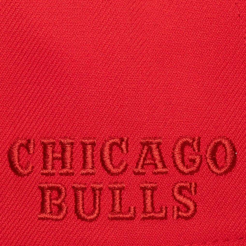 Mitchell & Ness Chicago Bulls Legendary Home Pro Pinch Snapback Hat Red