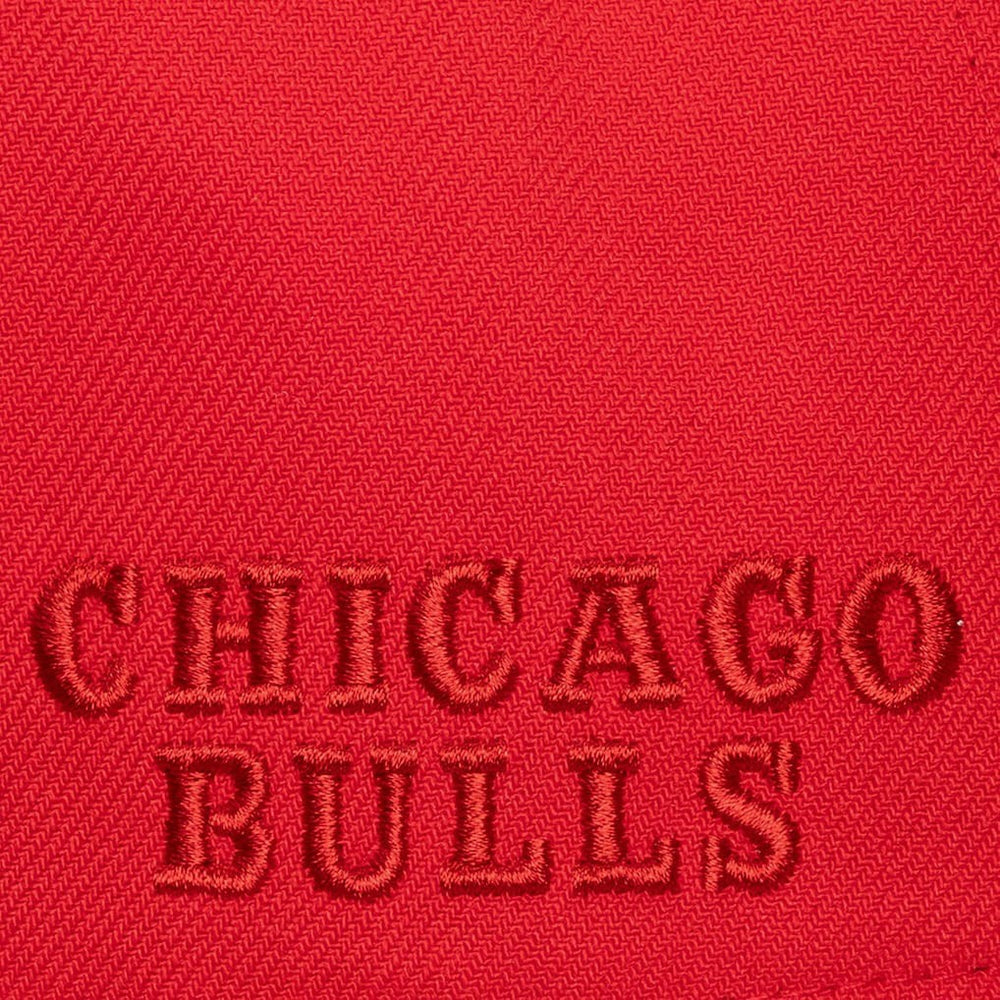 Mitchell & Ness Chicago Bulls Legendary Home Pro Pinch Snapback Hat Red