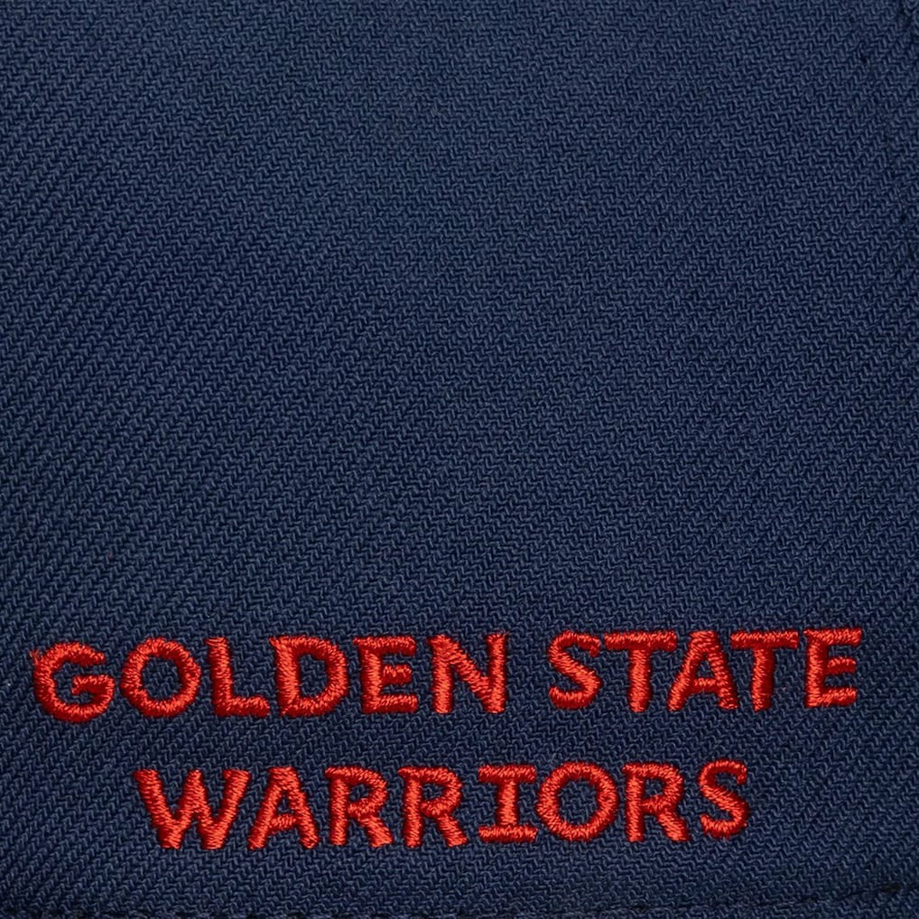 Mitchell & Ness Golden State Warriors Legendary Home Pro Pinch Snapback Hat Navy