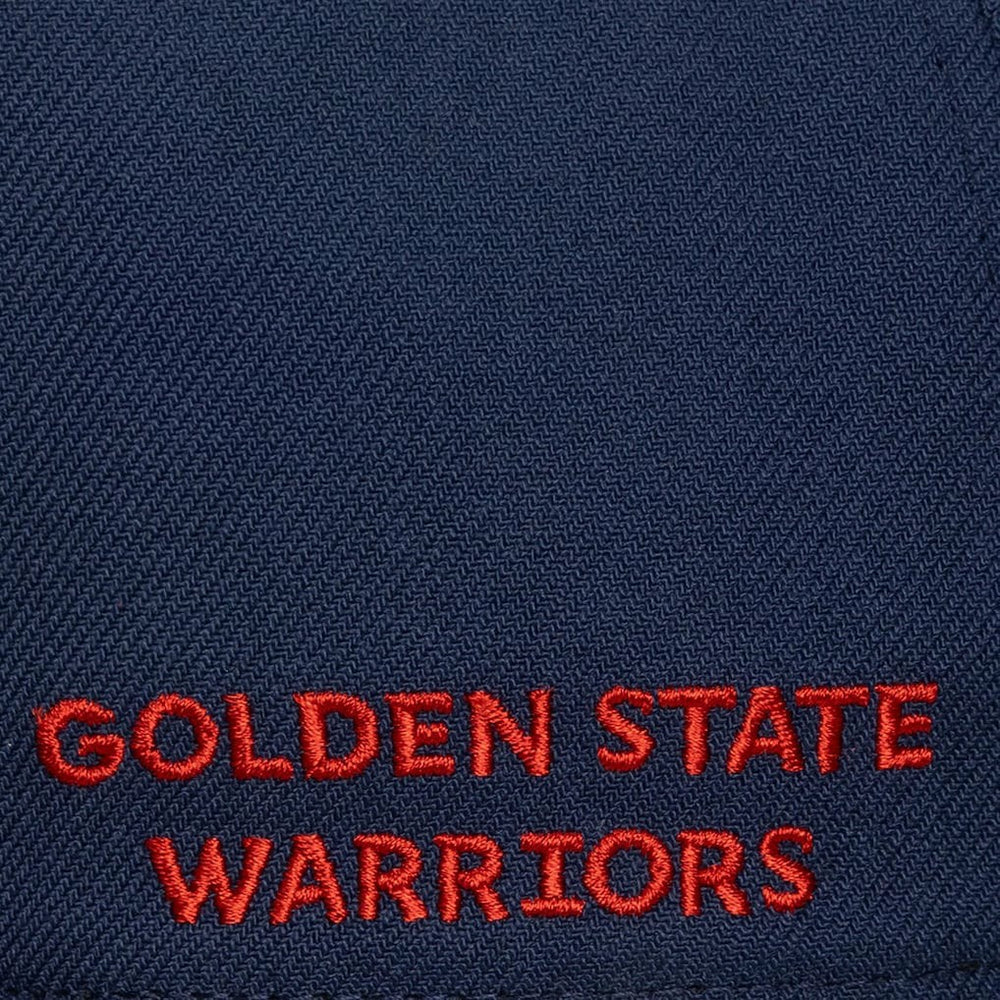 Mitchell & Ness Golden State Warriors Legendary Home Pro Pinch Snapback Hat Navy