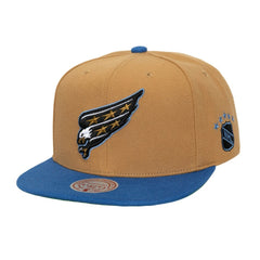 Washington Capitals Mitchell & Ness Legendary Away Snapback Hat - Gold | NHL Clearance