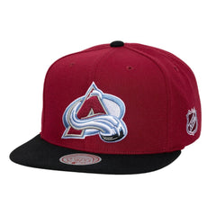 Colorado Avalanche Mitchell & Ness Legendary Away Snapback Hat - Burgundy | NHL Clearance