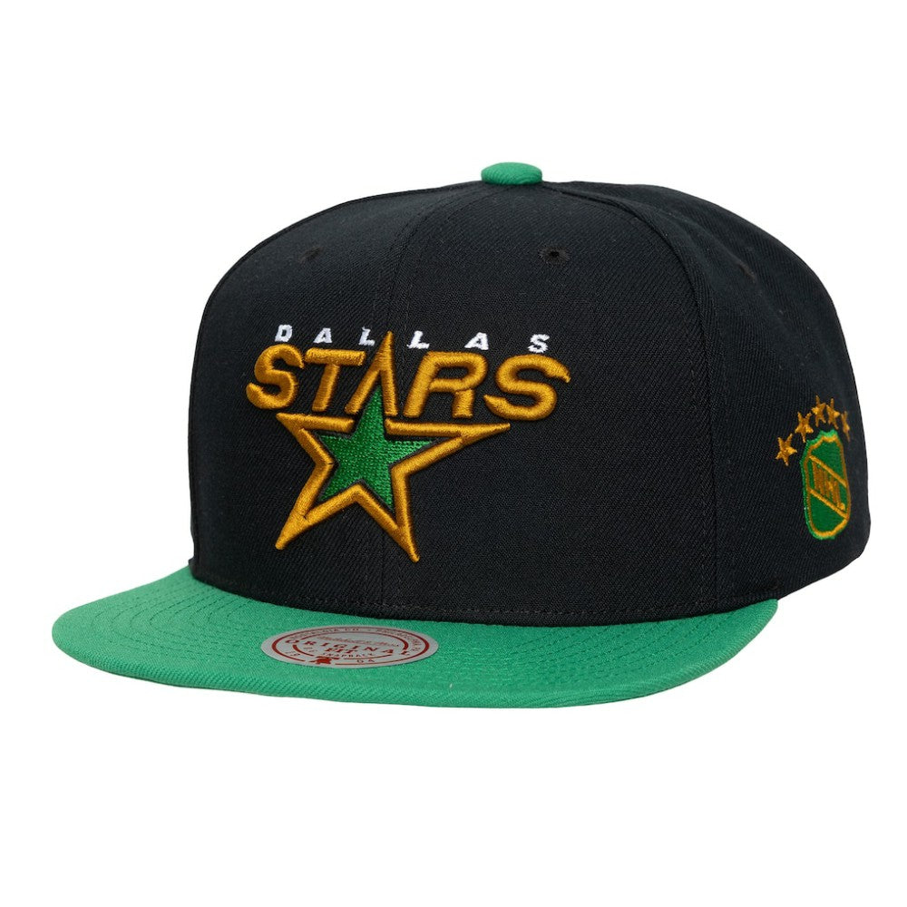 Dallas Stars Mitchell & Ness Legendary Away Snapback Hat - Black | NHL online