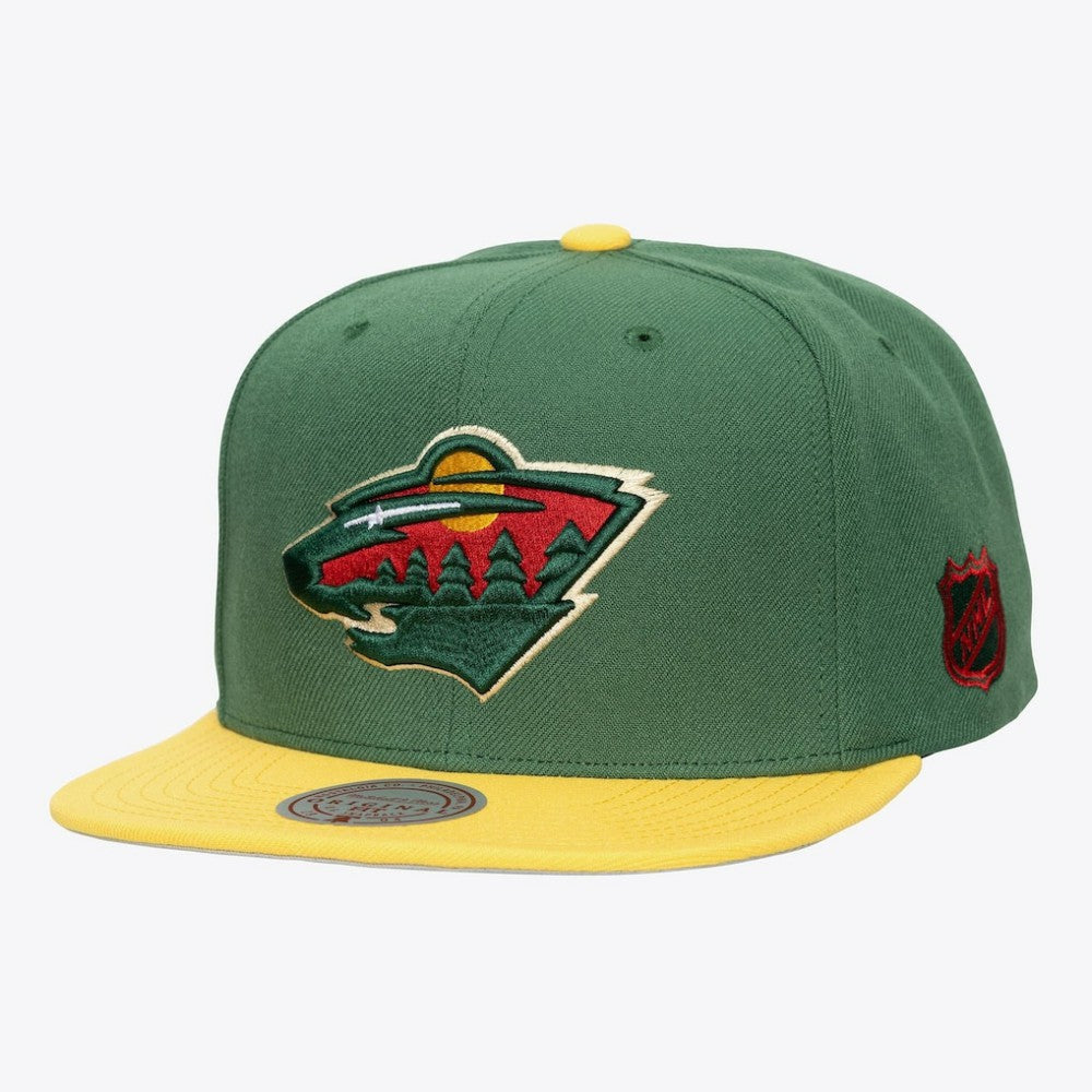 Minnesota Wild Mitchell & Ness Legendary Home Snapback Hat - Green | NHL online