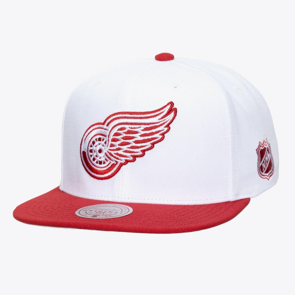 Detroit Red Wings Mitchell & Ness Legendary Home Snapback Hat - White | NHL on sale