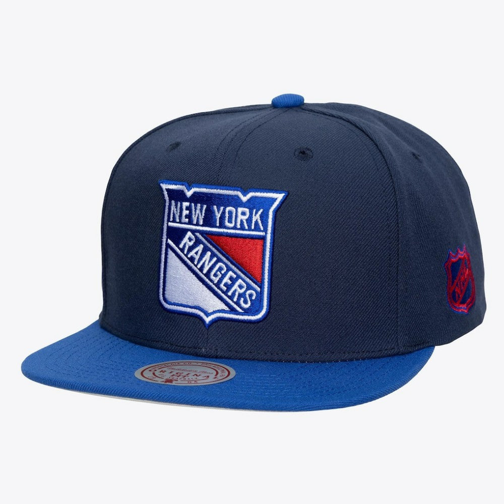 New York Rangers Mitchell & Ness Legendary Home Snapback Hat - Navy | NHL Lifestyle