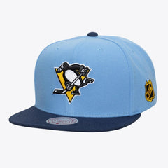 Pittsburgh Penguins Mitchell & Ness Legendary Home Snapback Hat - Light Blue | NHL discount