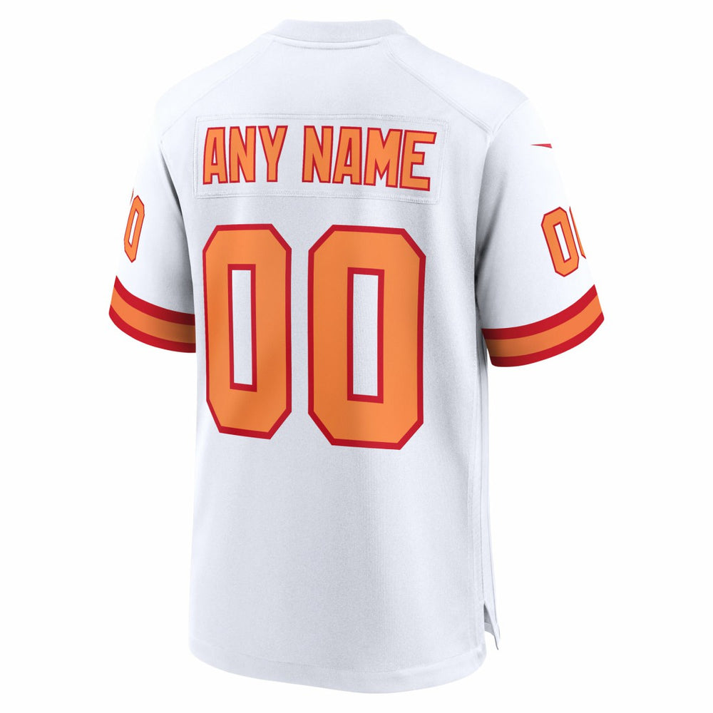 76 Tampa Bay Buccaneers 50th Season Custom Game Jersey - White - Nike
