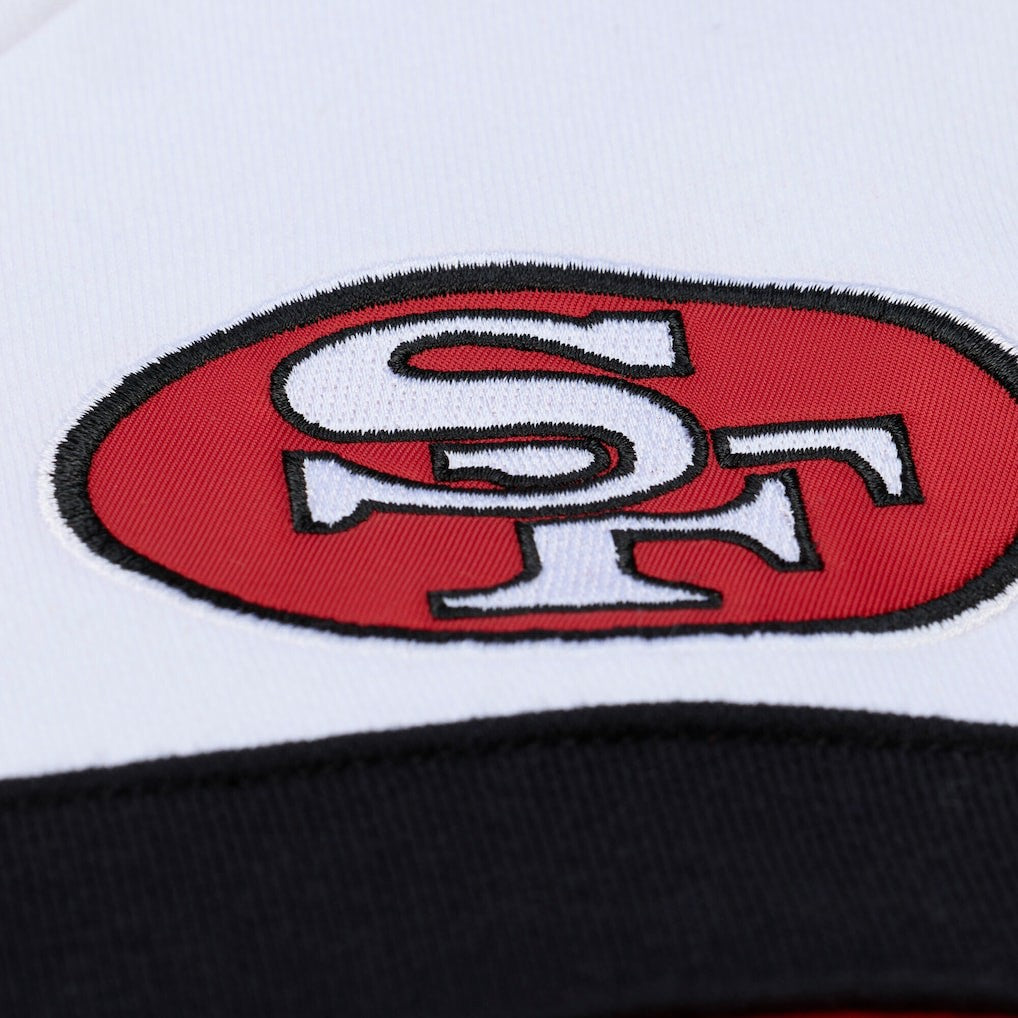 San Francisco 49ers Head Coach Hoodie - Scarlet - Mitchell & Ness