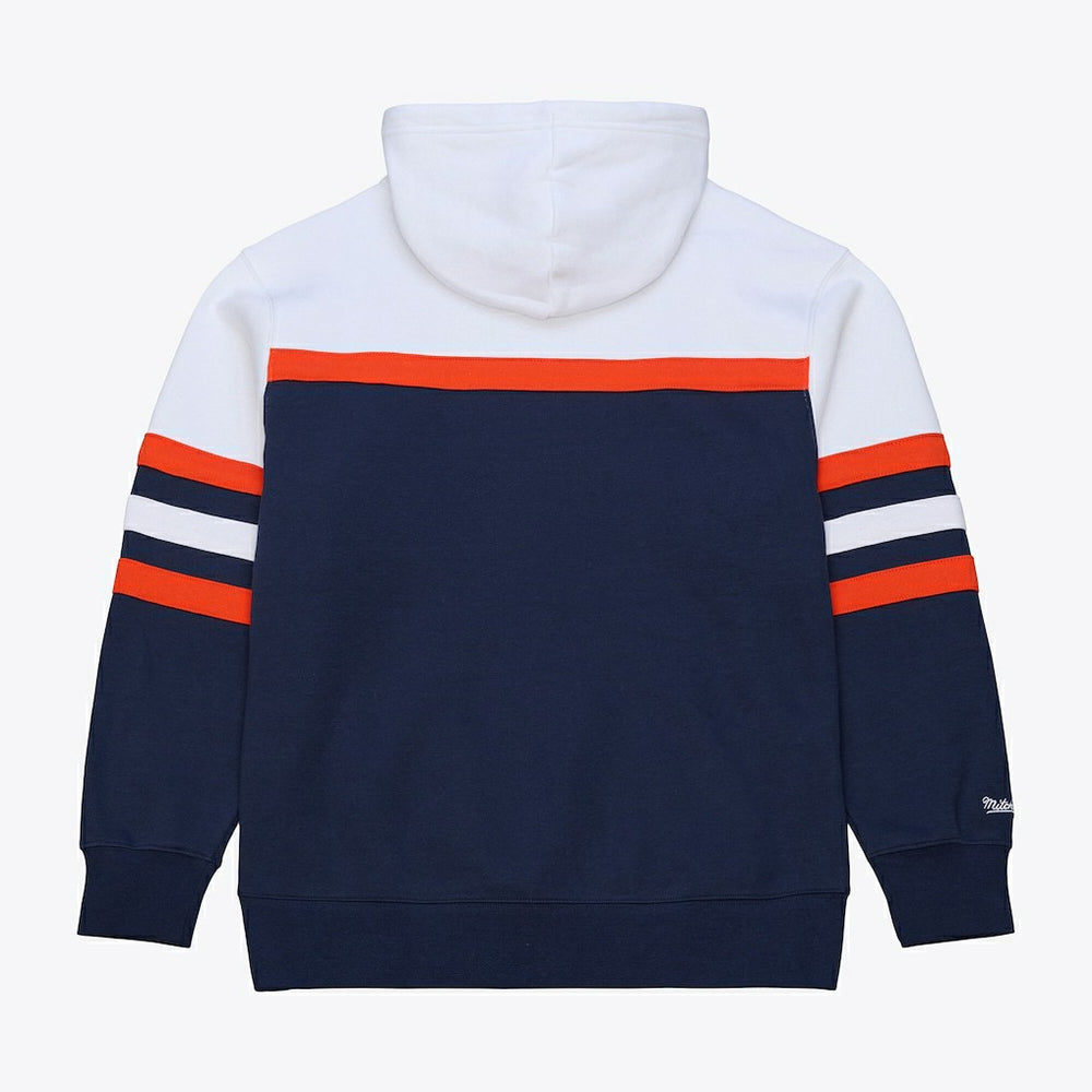 Chicago Bears Head Coach Hoodie - Navy - Mitchell & Ness