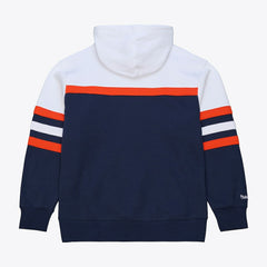 Chicago Bears Head Coach Hoodie - Navy - Mitchell & Ness