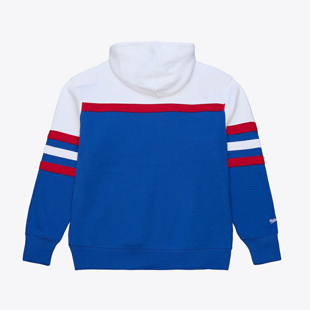 Buffalo Bills Head Coach Hoodie - Royal - Mitchell & Ness