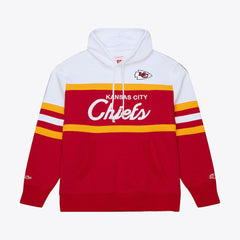 Kansas City Chiefs Head Coach Hoodie - Red - Mitchell & Ness