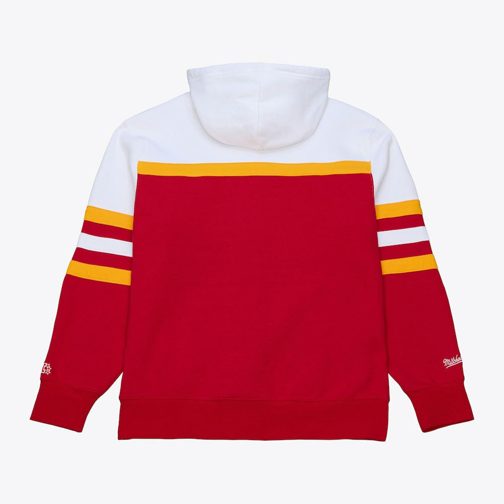 Kansas City Chiefs Head Coach Hoodie - Red - Mitchell & Ness