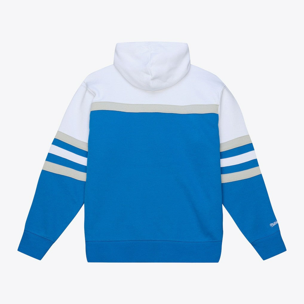 Detroit Lions Head Coach Hoodie - Blue - Mitchell & Ness