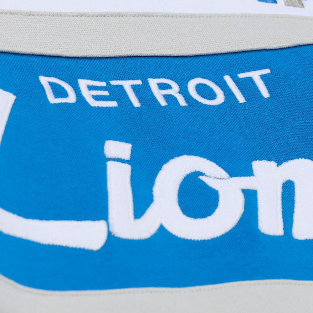 Detroit Lions Head Coach Hoodie - Blue - Mitchell & Ness