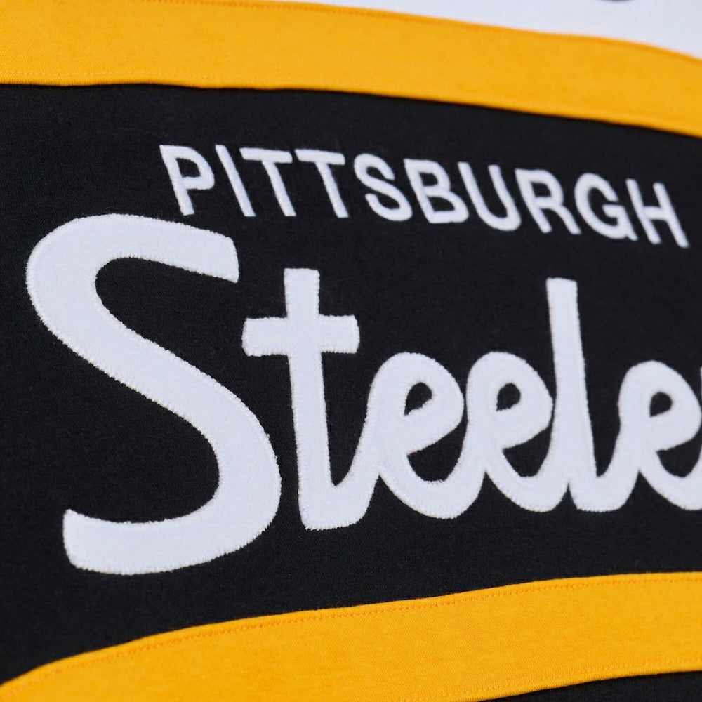 Pittsburgh Steelers Head Coach Hoodie - Black - Mitchell & Ness