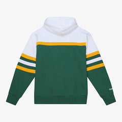 Green Bay Packers Head Coach Hoodie - Green - Mitchell & Ness