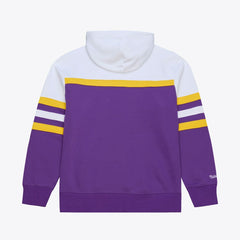 Minnesota Vikings Head Coach Hoodie - Purple - Mitchell & Ness