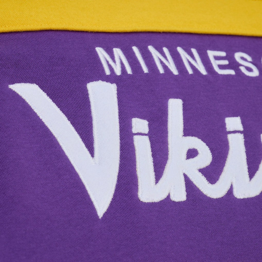 Minnesota Vikings Head Coach Hoodie - Purple - Mitchell & Ness