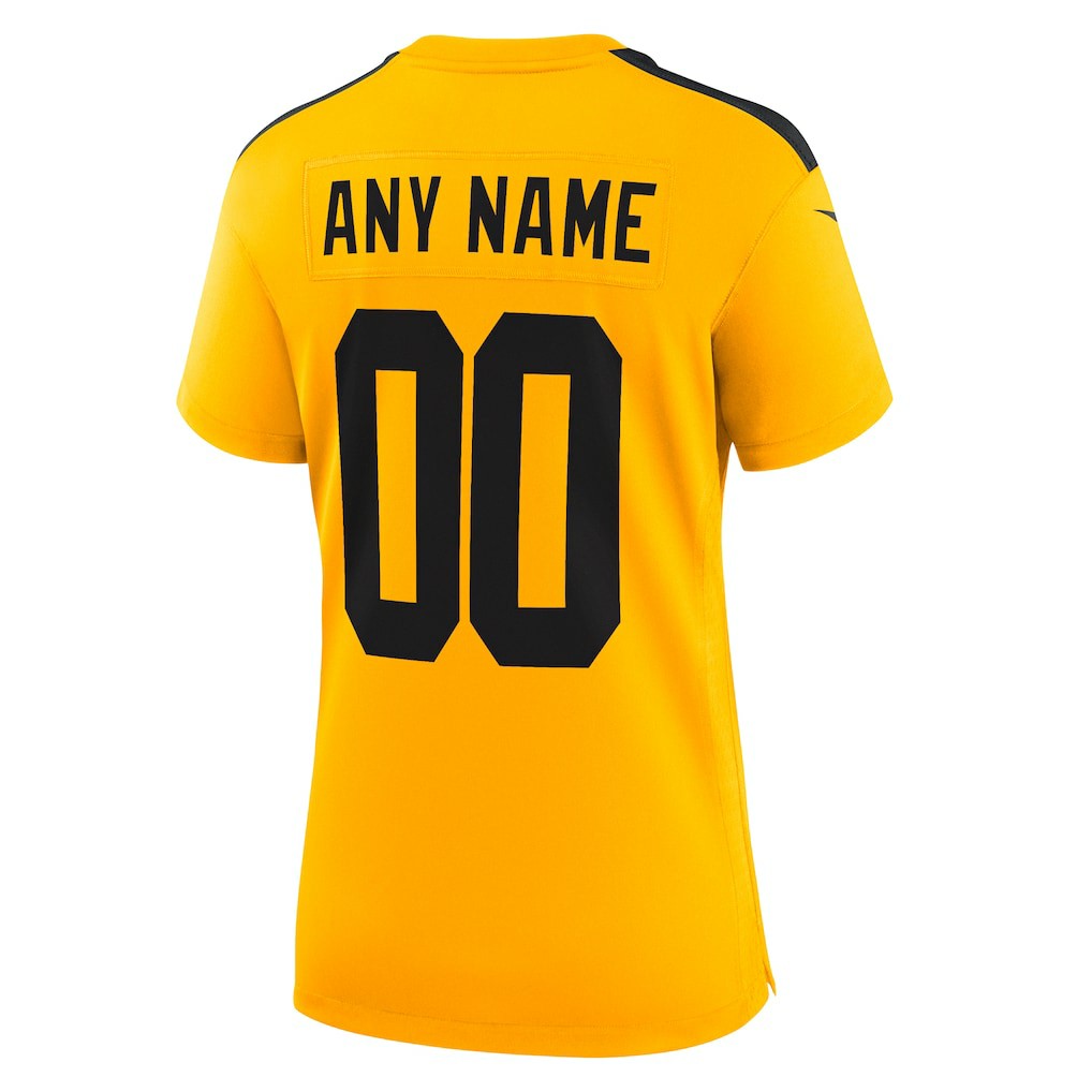 Pittsburgh Steelers Women's Alternate 1933 Throwback Game Custom Jersey - Gold - Nike