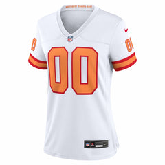 76 Tampa Bay Buccaneers Women's 50th Season Custom Game Jersey - White - Nike