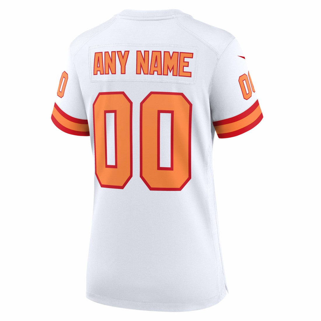 76 Tampa Bay Buccaneers Women's 50th Season Custom Game Jersey - White - Nike