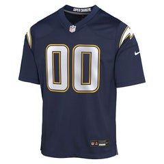 Los Angeles Chargers Youth Alternate Super Chargers Game Custom Jersey - Navy - Nike