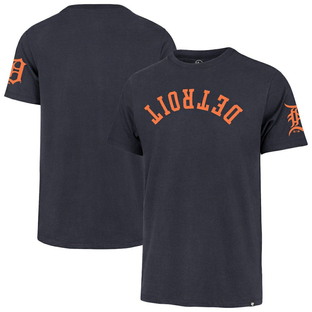 Detroit Tigers '47 Upside Down Two-Peat Franklin T-Shirt Outlet