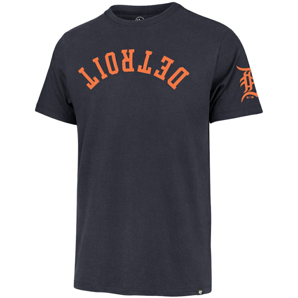 Detroit Tigers '47 Upside Down Two-Peat Franklin T-Shirt Outlet
