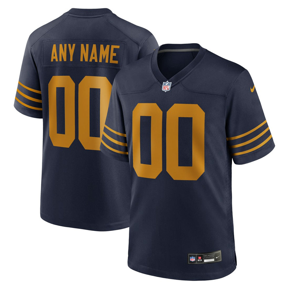 Green Bay Packers Youth The 1923 Classic Game Custom Jersey - Navy - Nike