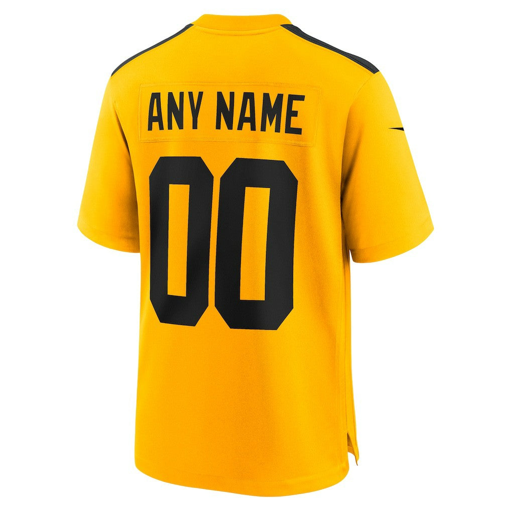 Pittsburgh Steelers Youth Alternate 1933 Throwback Game Custom Jersey - Gold - Nike