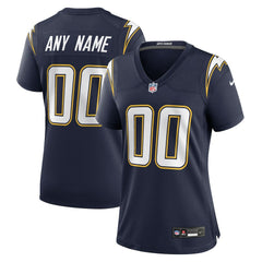 Los Angeles Chargers Women's Alternate Super Chargers Game Custom Jersey - Navy - Nike