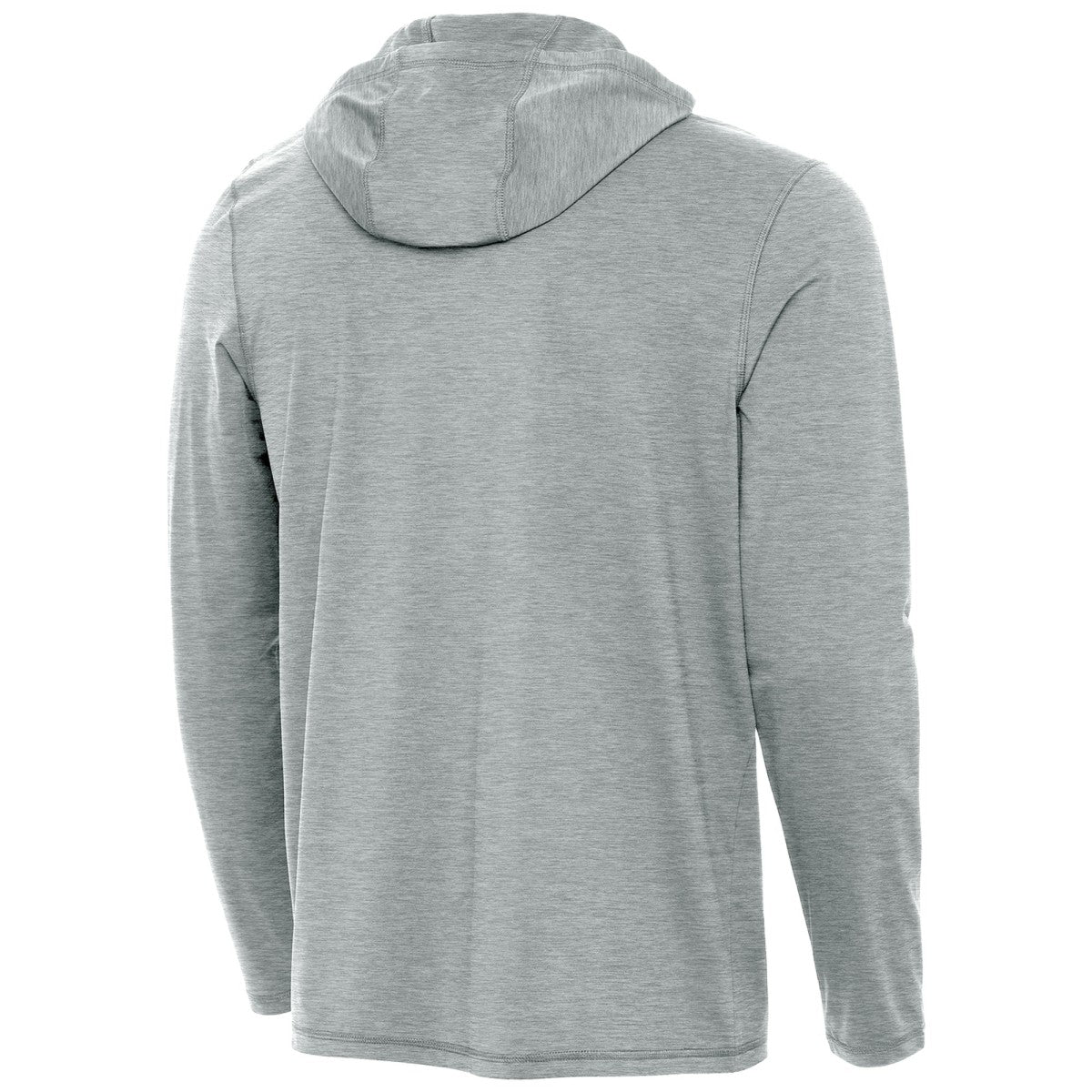 Oklahoma City Thunder Antigua 2025 NBA Finals Champions Tidy Quarter-Zip Hoodie Heather Gray