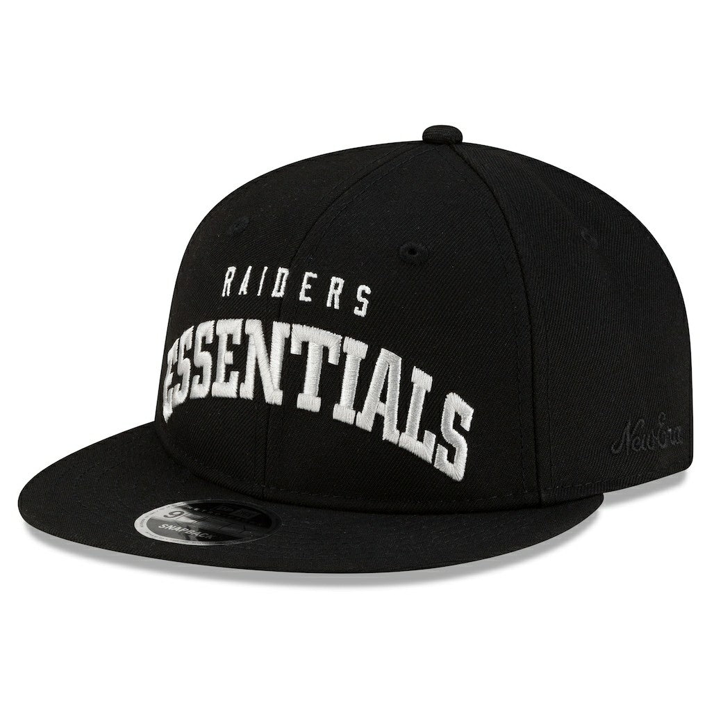 Las Vegas Raiders New Era x Fear of God x NFL 9FIFTY Snapback Hat - Black - NFL